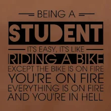 Being a student - bike
