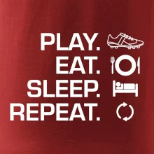 Play Eat Sleep Repeat fotbal