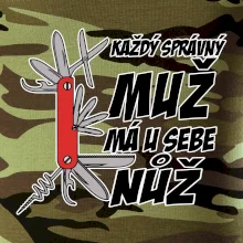 Každý správný muž, má u sebe nůž