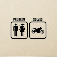 Problém silniční motorka