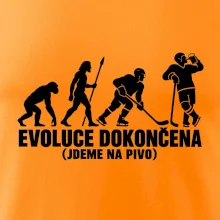 Hokejová evoluce jdeme na pivo