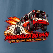 Maximálka 80 km h jako ve formuli 1