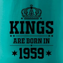 Kings are born in 1959 Kings are born in 1959