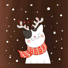 Kočka se sobími rohy