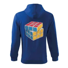 Rubikova kostka kreslená