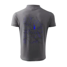 Jablonec nad Nisou - Mapa s vodními toky