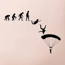 Evoluce parašutista seskok