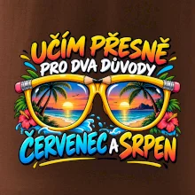 Učím kvůli červenci a srpnu letní prázdniny