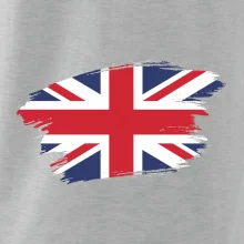 Britská vlajka roztrhaná