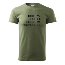 Ride Eat Sleep Repeat koně Ride Eat Sleep Repeat koně