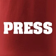 Novinář nápis - Press