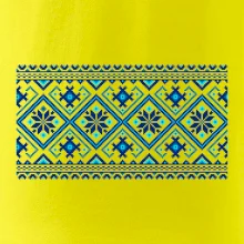 Ukrajinský vzor - modrý