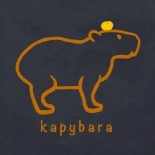 Kapybara hnědý obrys (Moňas) Kapybara hnědý obrys (Moňas)