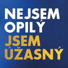 Nejsem opilý jsem úžasný