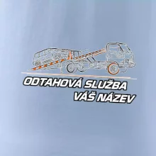 Odtahová služba - nakládání auta