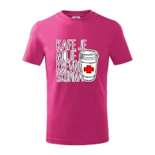 Kafe je moje krevní skupina