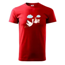 Čáp čekáme miminko - holka