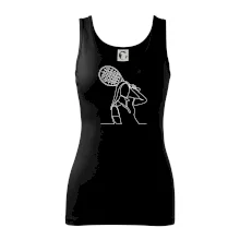 Tenistka  jednim tahem