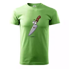 Parové triko - Jablko a nůž