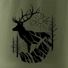 Jelen v lese křivky