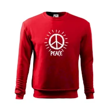Peace symbol černobílý