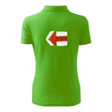 Párová turistická značka  červená