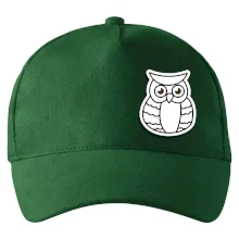 Sova kreslená na prsu