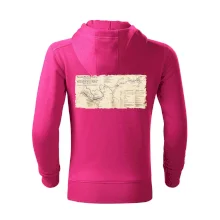 Mapa Báňské dráhy z Moravské Ostravy do Doubravy