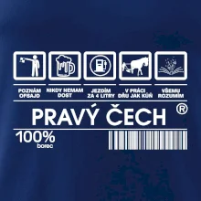 Čárový kód  - Pravý Čech