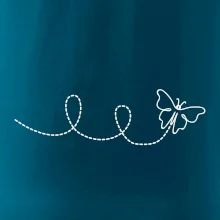 Dráha letu motýla - smyčka