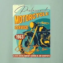 Professional service moto