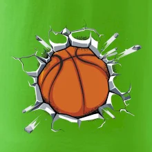 Basketbal míč v triku