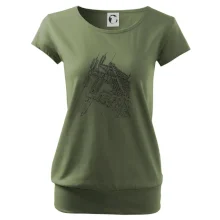 Nákres stožáru vysokého napětí