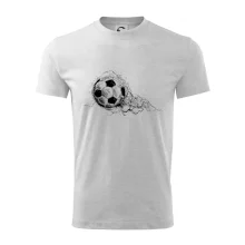 Fotbalový míč - kresba tužkou