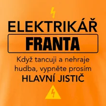 Jméno - Elektrikář - hlavní jistič