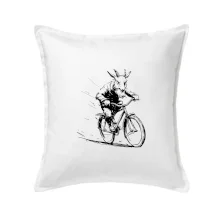 Drsný kozel na kole