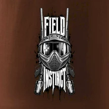 Černobílá maska field instinct paintball