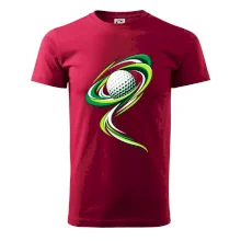 Golfový míček zelená dynamika