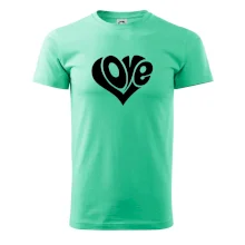 Love nápis jednoduchý