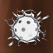 Florbal míč v triku