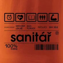 Čárový kód sanitář