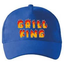 Grill King ohnivý nápis