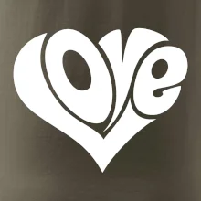 Love nápis jednoduchý