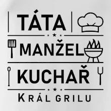 Táta manžel kuchař král grilu