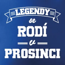 Legendy se rodí v prosinci