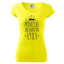 Princesses are born in 1983