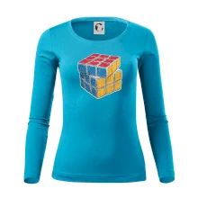 Rubikova kostka kreslená