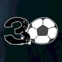 Fotbal kulaté narozeniny 30