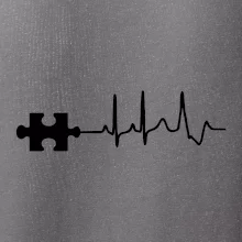 EKG puzzle rozpojené