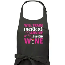 Will trade medical advice for wine